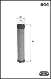 Fa3280 фільтр повітря FA3280 MECAFILTER