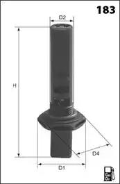 Підігрівач палива RCG5364 MECAFILTER