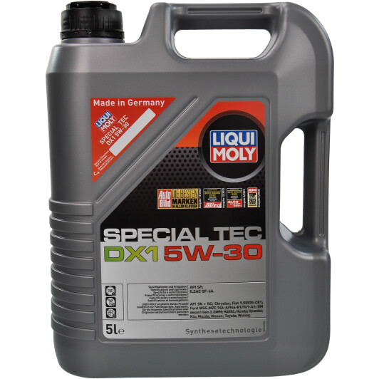 Олива моторна special tec dx1 5w-30 5л 20969 LIQUI MOLY