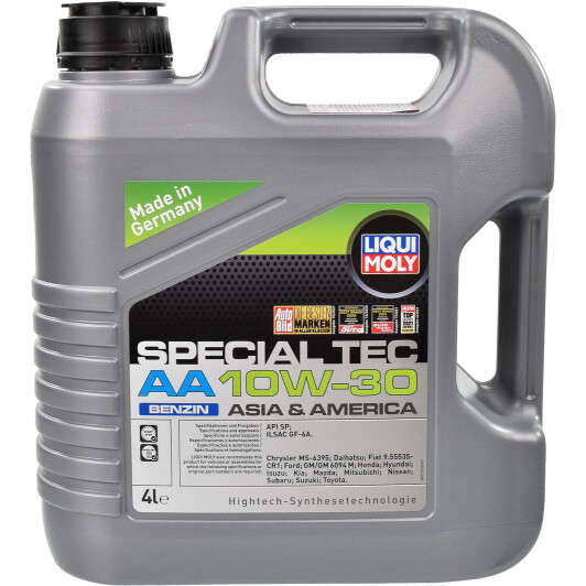Олива моторна special tec aa 10w-30 benzin 4л 21337 LIQUI MOLY