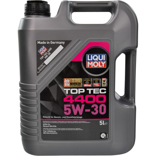 Моторна олива liqui moly top tec 4400, 5w-30, 5л 2322 LIQUI MOLY