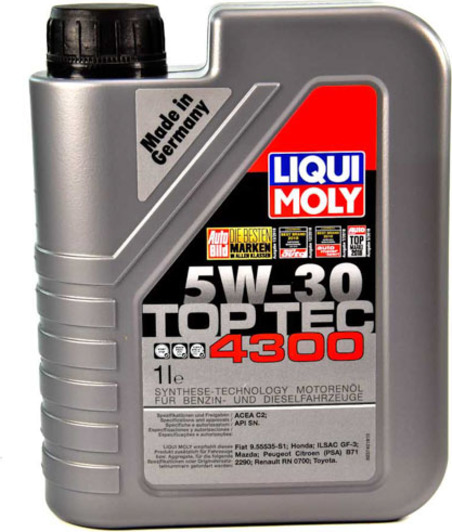 Олива моторна top tec 4300 5w-30 1л 2323 LIQUI MOLY