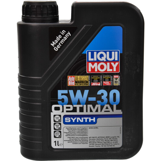 олива моторна optimal synth 5w-30 1л 39000 LIQUI MOLY