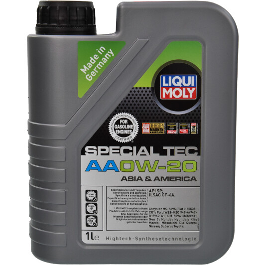 Моторна олива liqui moly special tec aa, 0w-20, 1л 8065 LIQUI MOLY