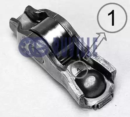 Перекидний важіль, система керування двигуном 235006 RUVILLE