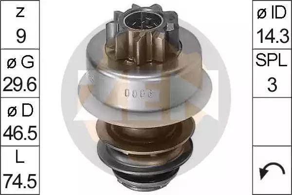 Бендикс стартера 225009 ERA