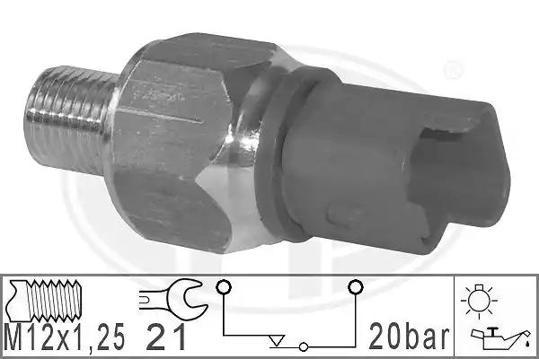 Датчик тиску оливи 330801 ERA