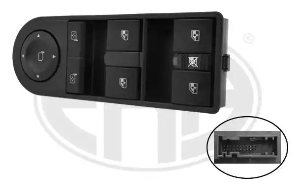 Перемикач, склопідйомник 662430 ERA