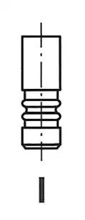 Випускний клапан 246x5x94 bmw 1 e81 1 e82 1 e87 1 e88 1 f20 1 f21 1 f40 2 f22 f87 2... R6621RCR FRECCIA