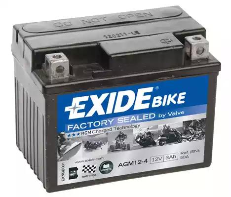 Стартерна батарея акумулятор AGM124 EXIDE