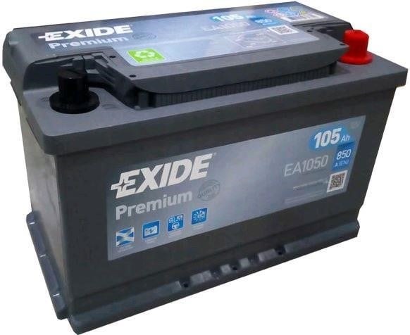105 ah/12v exide premium euro ea1050 EA1050 EXIDE