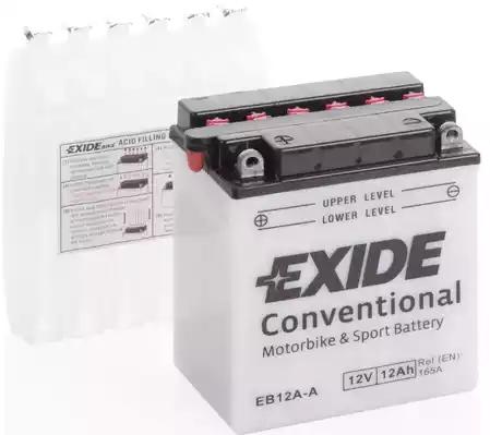 Акумулятор 12ah 165a EB12AA EXIDE