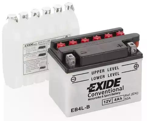 Акумулятор 4ah-12v exide eb4l-b 120х70х92 r en50 EB4LB EXIDE