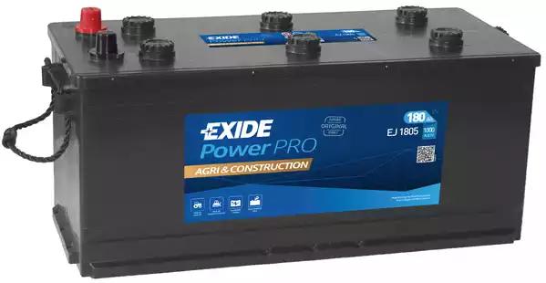 Акб 6ст-180 тип3 euro пт 1150 exide power pro agri EJ1805 EXIDE