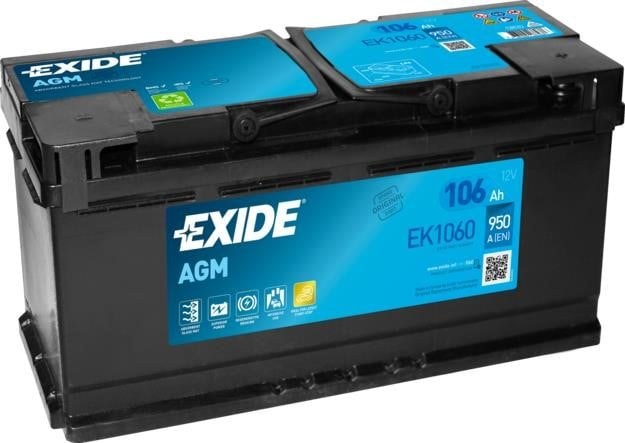 Стартерна батарея акумулятор EK1060 EXIDE