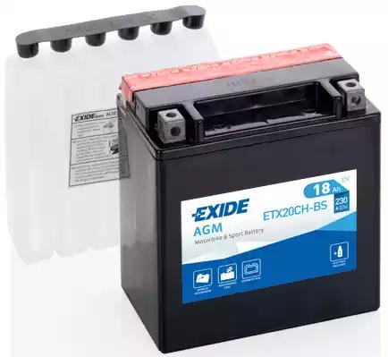 Акумулятор 18ah 230a ETX20CHBS EXIDE