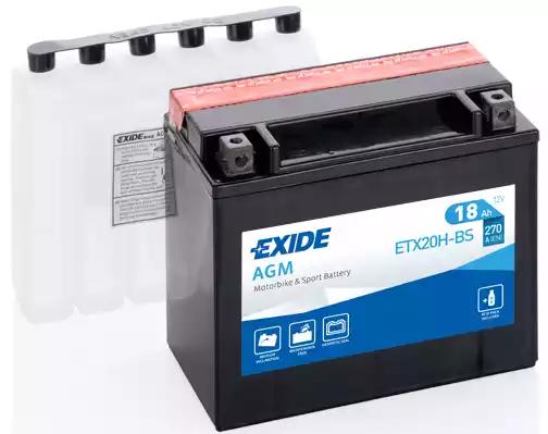 Акумулятор 18ah 270a ETX20HBS EXIDE