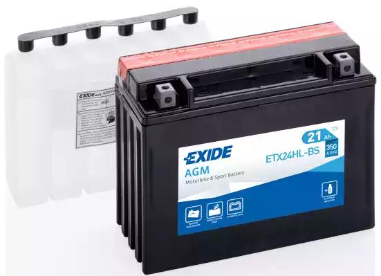 Стартерна батарея акумулятор ETX24HLBS EXIDE