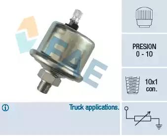 Датчик, тиск оливи 14060 FAE