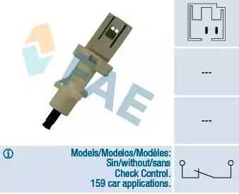 Перемикач стоп-сигналу 24400 FAE