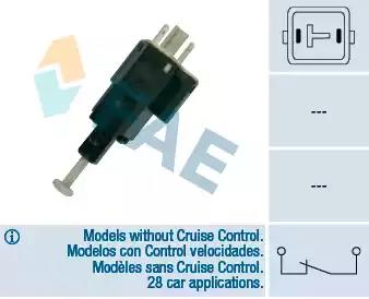 Перемикач стоп-сигналу 24505 FAE
