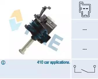 Перемикач, привод зчеплення (срш) 24854 FAE