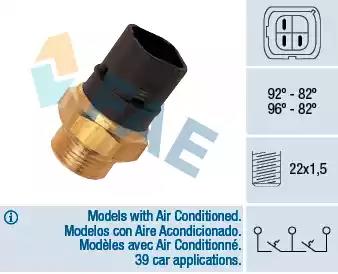 Термовыключатель вентилятор радиатора 37980 FAE