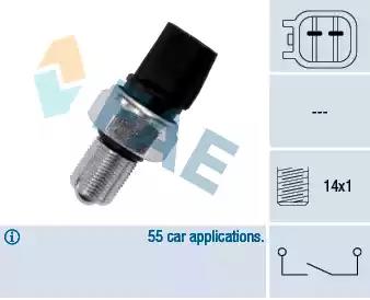 Выключатель фара заднего хода 40921 FAE