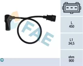 Датчик частоты вращения управление двигателем 79074 FAE