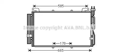 Конденсатор, система кондиціонування повітря HYA5220D AVA QUALITY COOLING