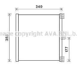 Конденсатор, система кондиціонування повітря PR5088 AVA
