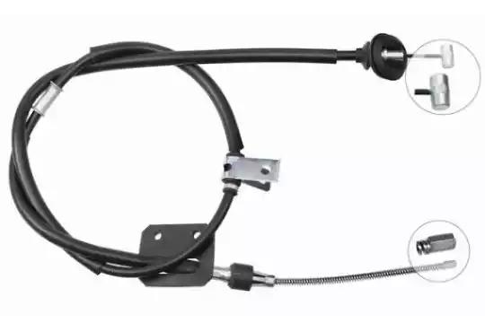 Тросовий привод, стоянкове гальмо J15917 NIPPARTS