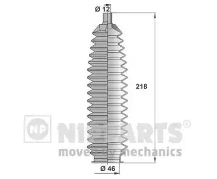 Пильовик рульового механізма J2841016 NIPPARTS