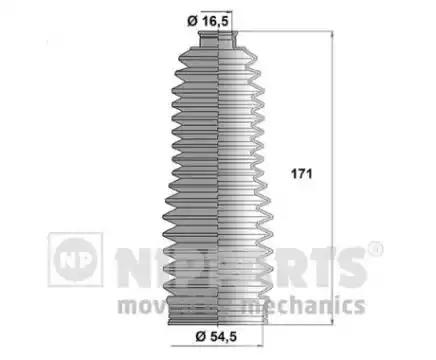 Пильовик рульового механізма J2842028 NIPPARTS