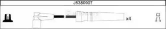 Комплект проводів високої напруги J5380907 NIPPARTS