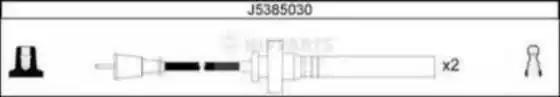 Комплект проводів високої напруги J5385030 NIPPARTS