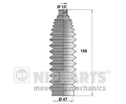 Пильовик рульового механізма N2841032 NIPPARTS