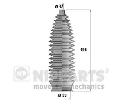 Пильовик рульового механізма N2845007 NIPPARTS