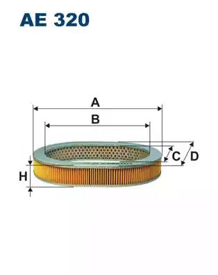 Воздушный фильтр AE320 WIX FILTERS