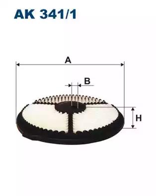 Воздушный фильтр AK3411 WIX FILTERS