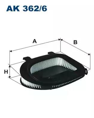 Воздушный фильтр AK3626 WIX FILTERS