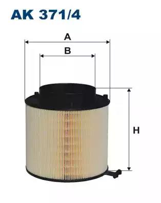 Воздушный фильтр AK3714 WIX FILTERS