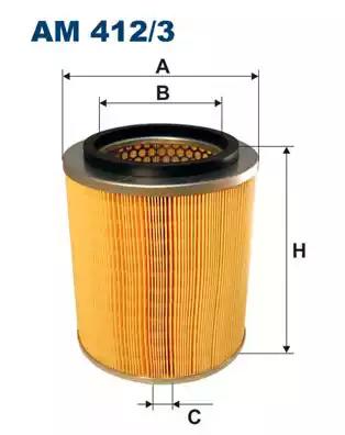 Воздушный фильтр AM4123 WIX FILTERS