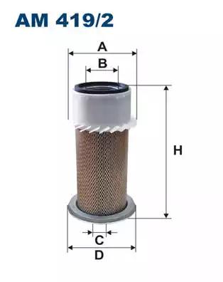 Воздушный фильтр AM4192 WIX FILTERS