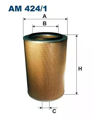 Повітряний фільтр AM4241 WIX FILTERS