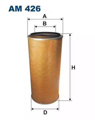 Повітряний фільтр AM426 WIX FILTERS