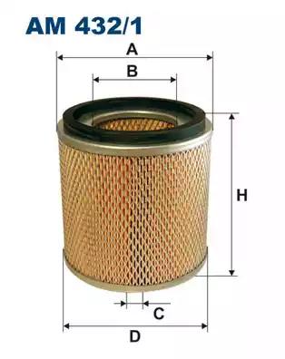 Повітряний фільтр AM4321 WIX FILTERS