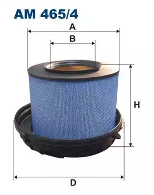 Воздушный фильтр AM4654 WIX FILTERS