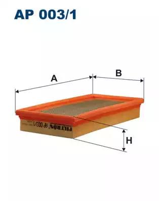 Воздушный фильтр AP0031 WIX FILTERS