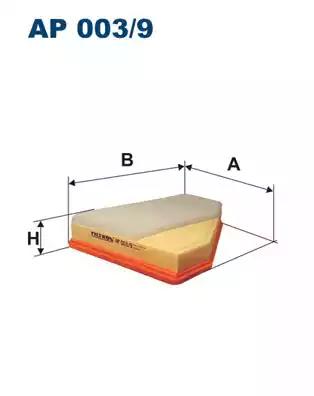 Воздушный фильтр AP0039 WIX FILTERS